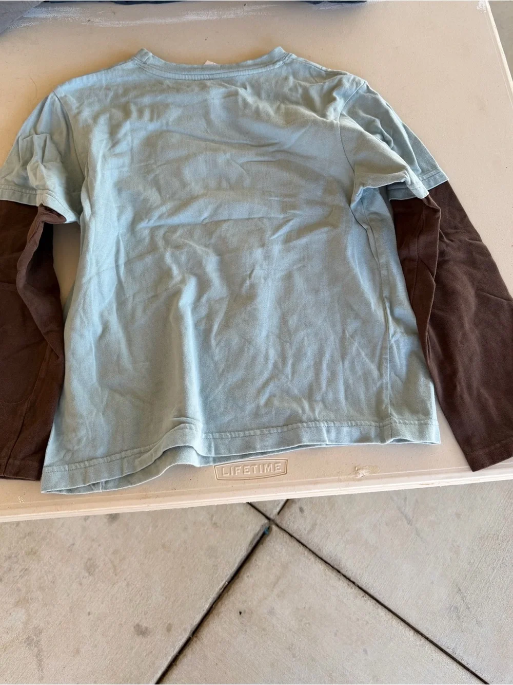 Gymboree Light Blue Long Sleeve Tee